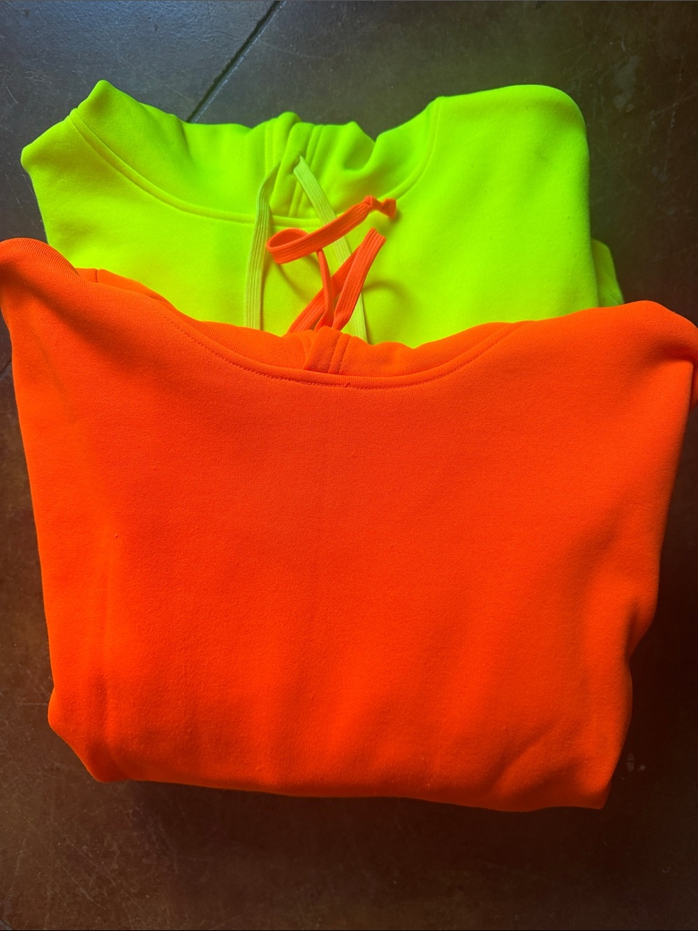 Walls High-Visibility Neon Lime & Neon Orange Crewnecks